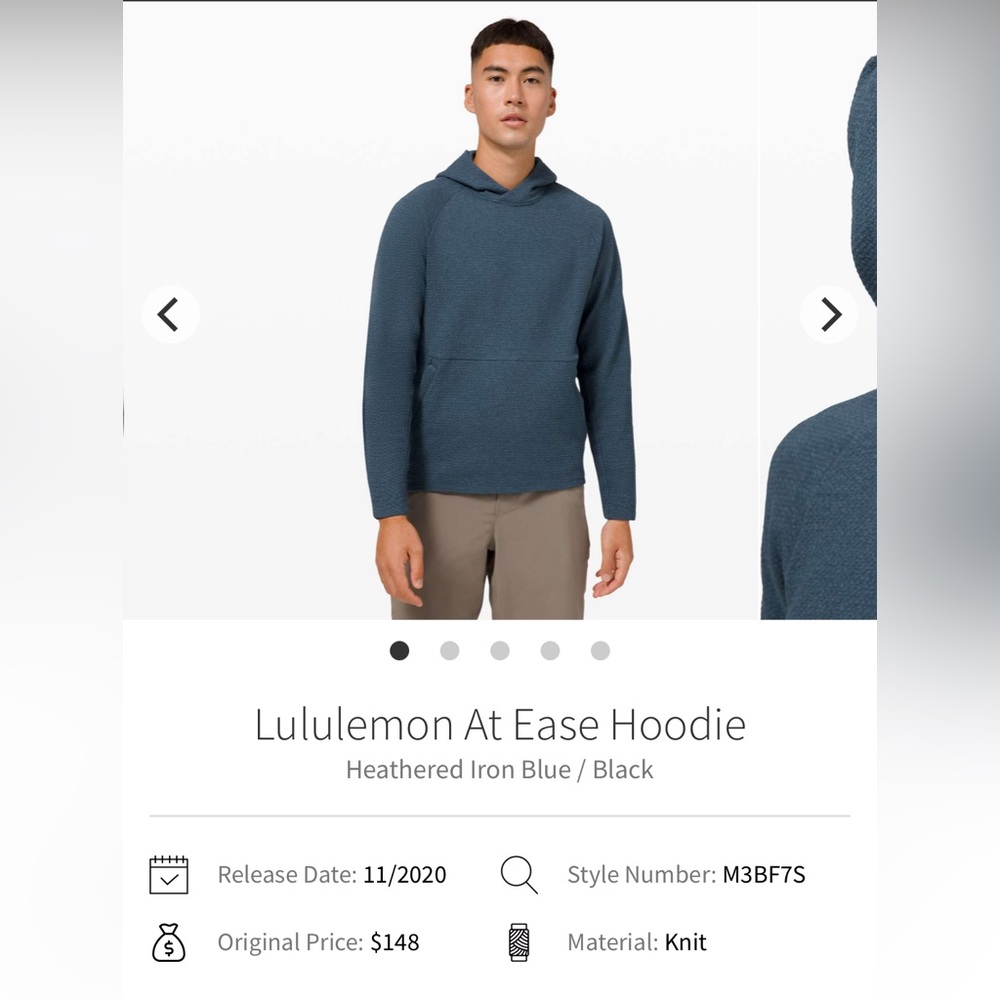 Lululemon At Ease Hoodie